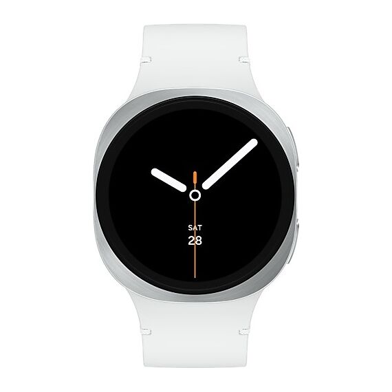 Galaxy Watch8 | 40 мм | 4G LTE | Silver | Sport/White | M/L, Размер: 40 мм, Цвет: Silver, Тип ремешка: Sport, Цвет ремешка: White, Размер ремешка: M/L, Подключение часов: Bluetooth / Wi-Fi + 4G LTE, изображение 2